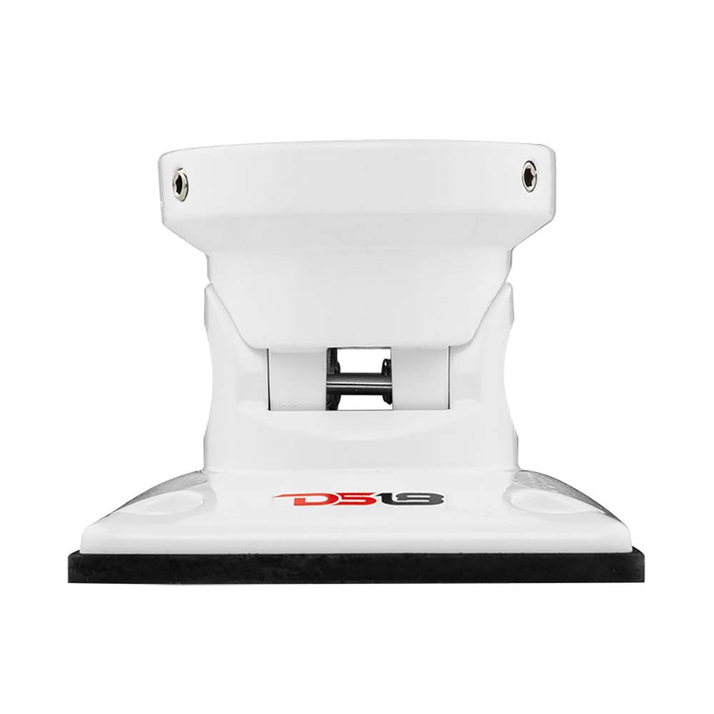DS18 HYDRO Universal Flat Swivel Mount  White FLMBPSWHV2