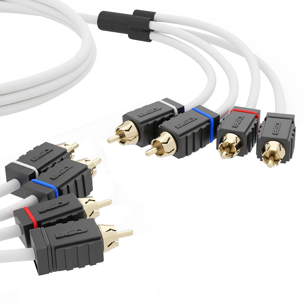 DS18 Marine Tinned OFC RCA Cable  4 Channel  25 MOFCR25FT4CH