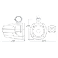 Roswell R1 Pro Tower Speakers  White  200W RMS  400W Peak Power C9201910W