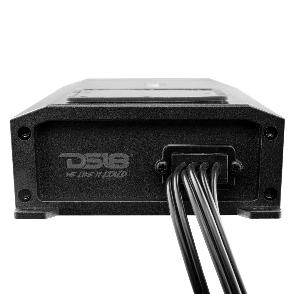 DS18 NXL 8Channel FullRange Class D MarinePowersports Amplifier  8 x 150W RMS 4Ohm NXLX12008D