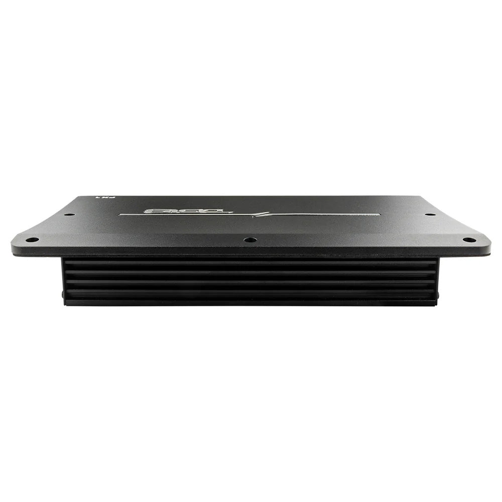 DS18 FlushSurface Mount 1Channel Monoblock Class D Amplifier wAcrylic Cover  1x900W RMS  1 Ohm FX1