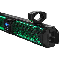 DS18 26 Marine Amplified Sound Bar wBluetooth 600W w6 Speaker System  RGB LED SB26BTXRGB
