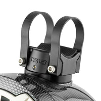 DS18 HYDRO 65 Compact Wakeboard Pod Tower Speaker wRGB LED Lights  375W  Black Carbon Fiber CFPS6