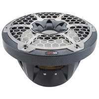 DS18 HYDRO 10 Subwoofer wRGB Lights  600W  Carbon Fiber CF10SUB