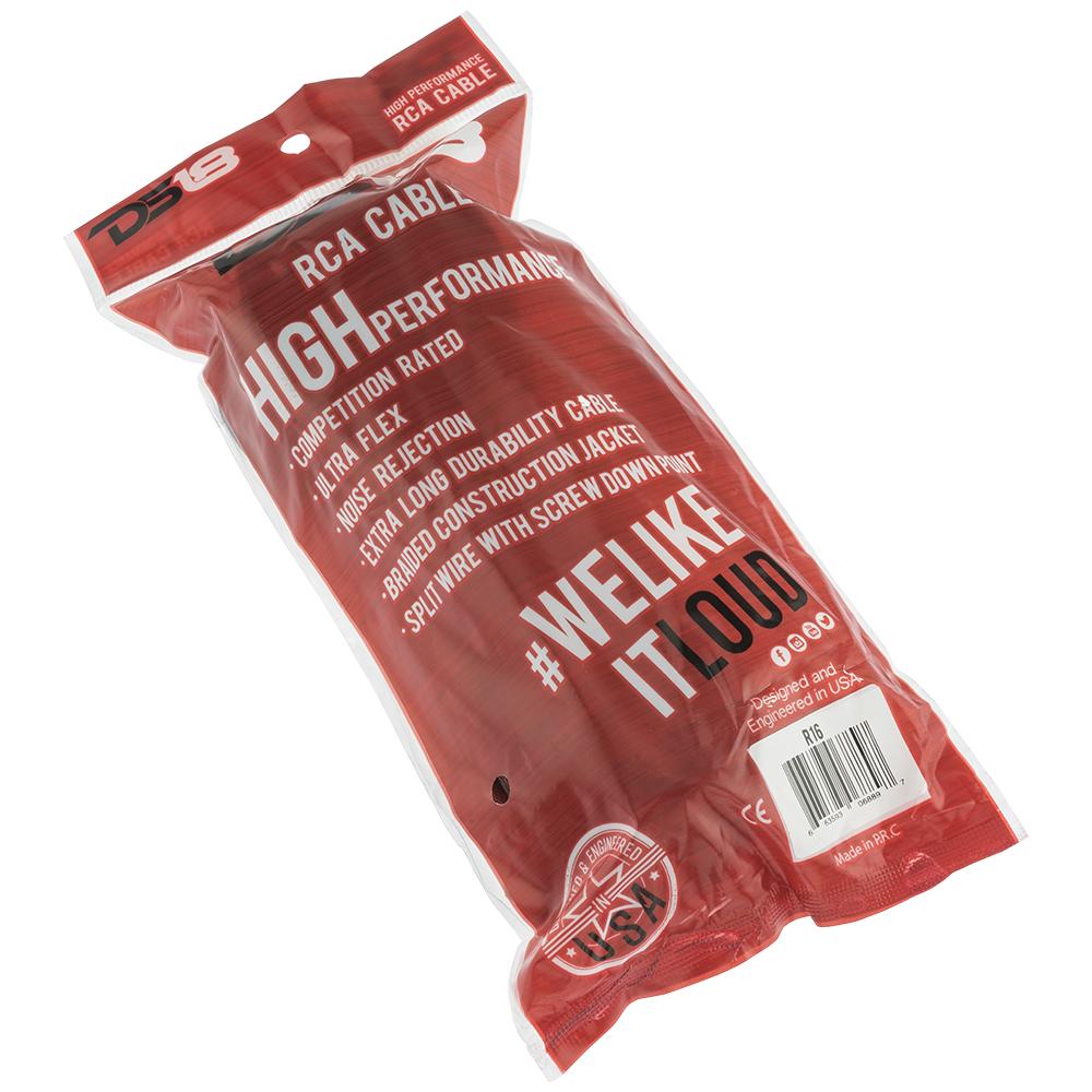 DS18 Advance Ultra Flex RCA Cable  16 R16