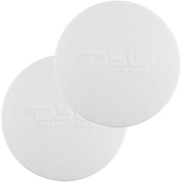 DS18 Silicone Marine Speaker Cover f65 Speakers  White CS6WH