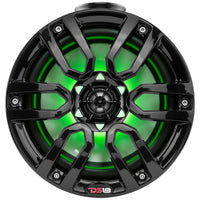 DS18 HYDRO 65 Compact Wakeboard Pod Tower wRGB Light  300W  Red NXLPS6R