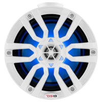 DS18 HYDRO 8 Compact Wakeboard Pod Tower wRGB Light  375W  White NXLPS8W