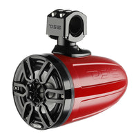 DS18 X Series HYDRO 65 Wakeboard Pod Tower Speakers wRGB LED Light  300W  Red NXLX6TPRD